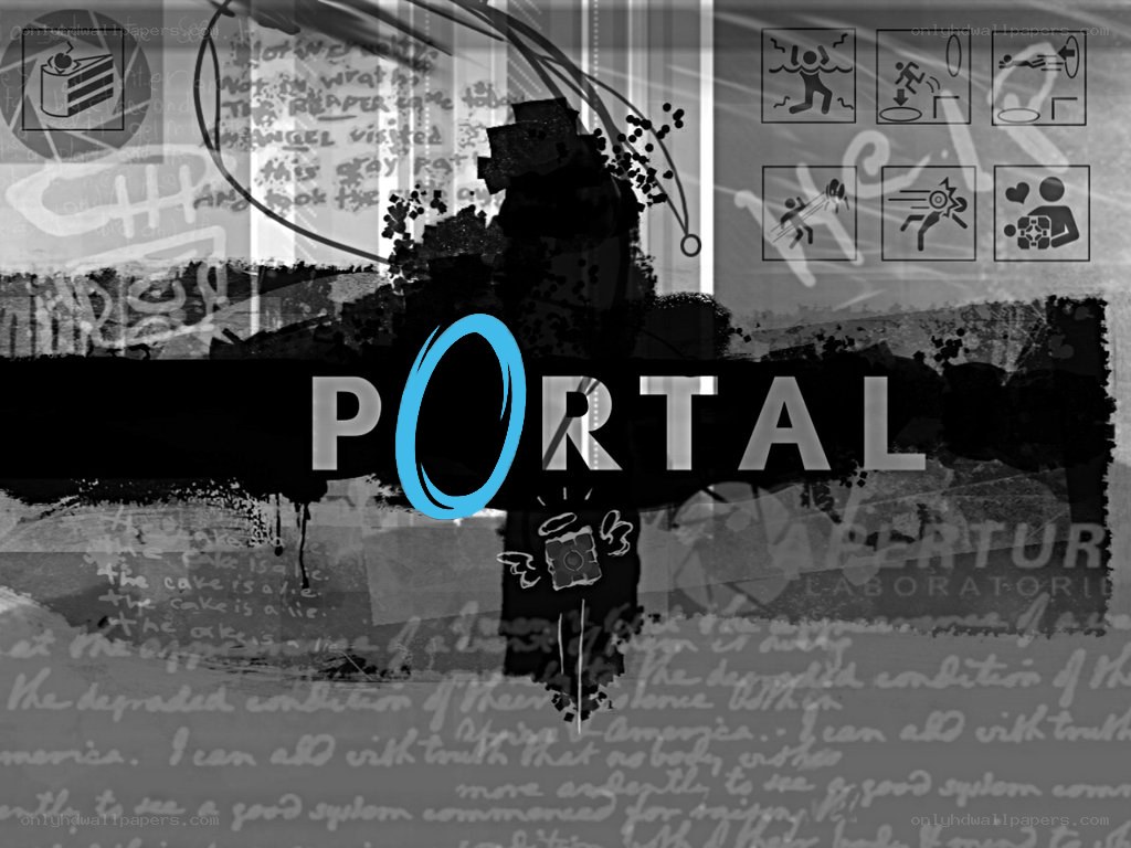 Portal game title collage