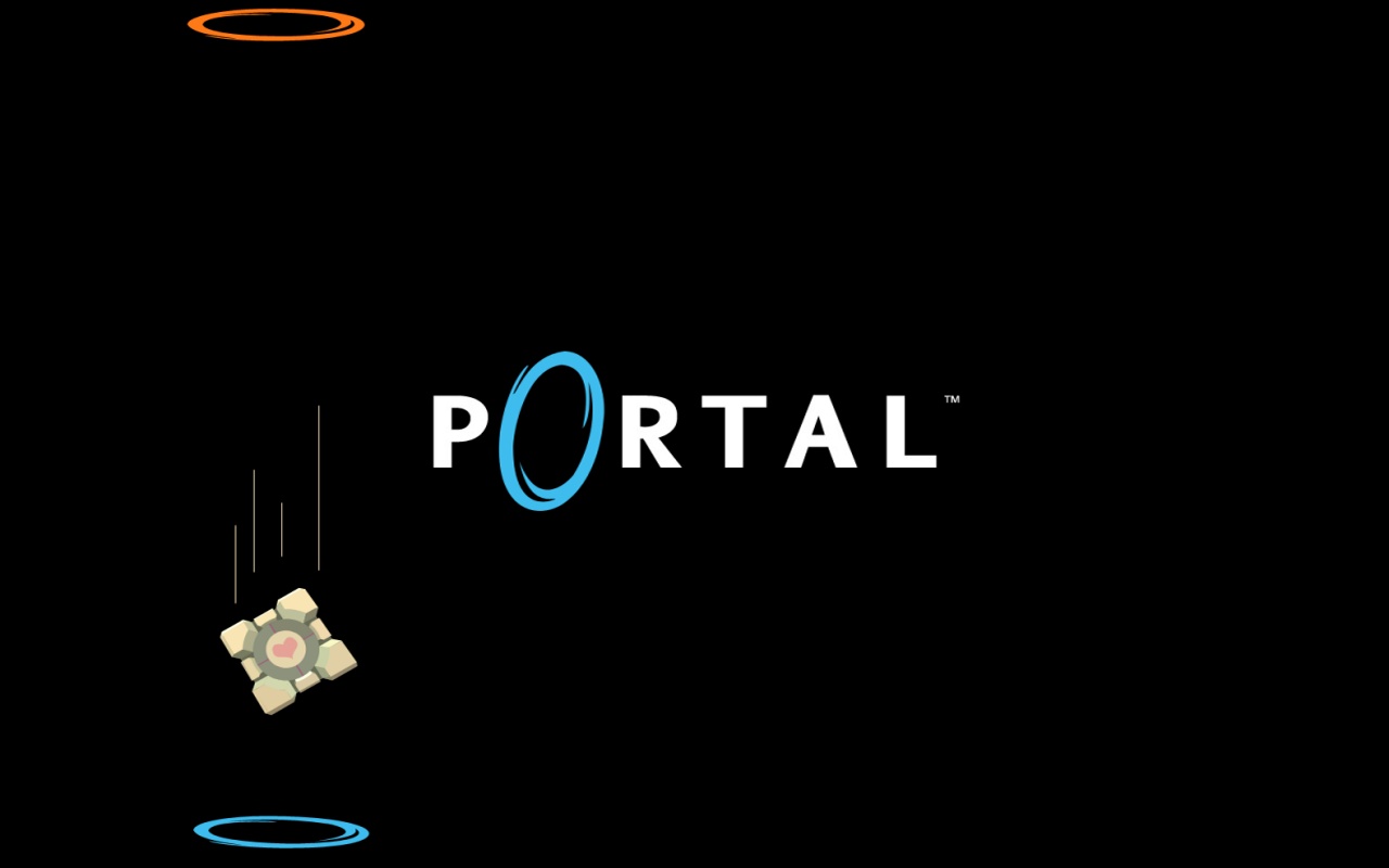 Portal game title screen