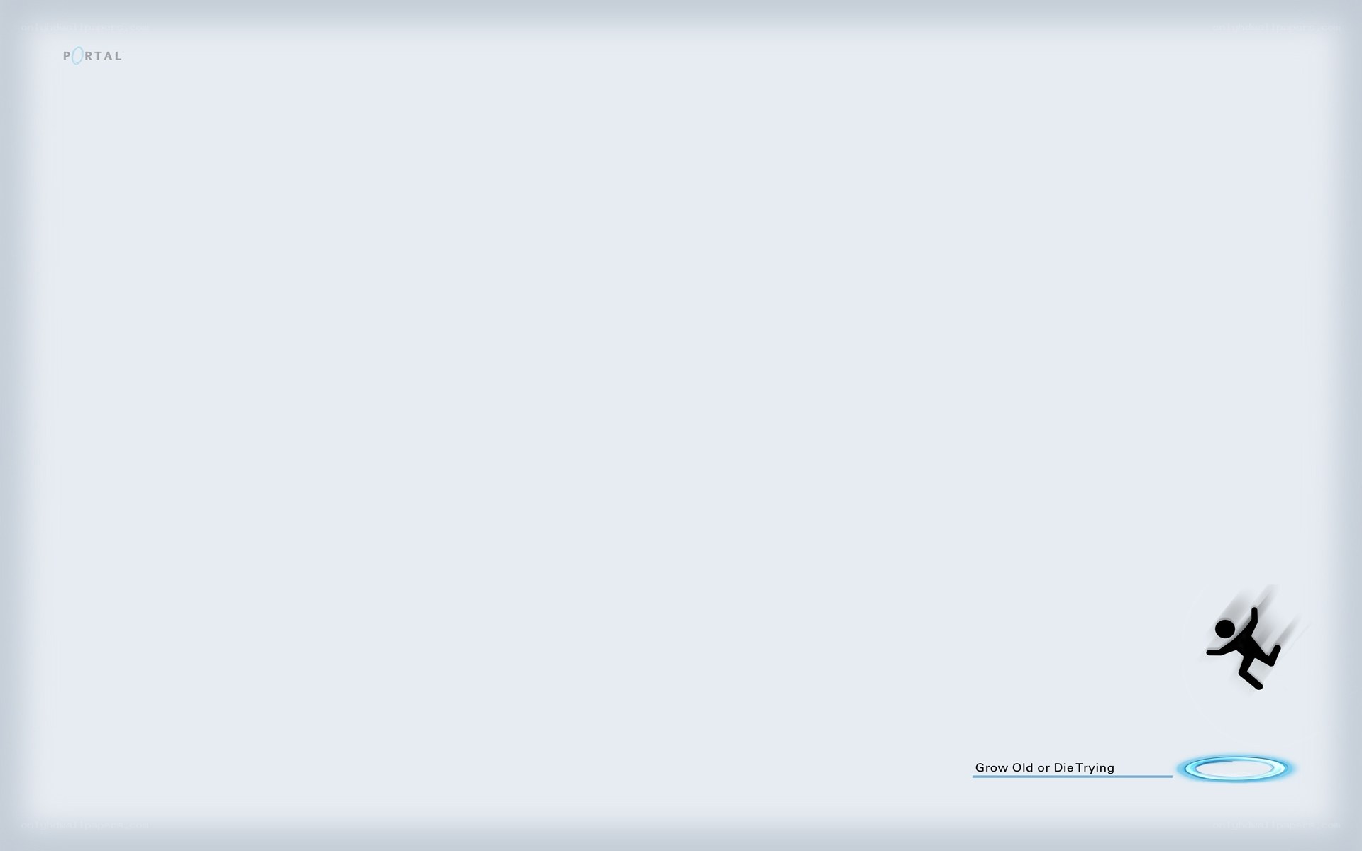 Portal game title screen