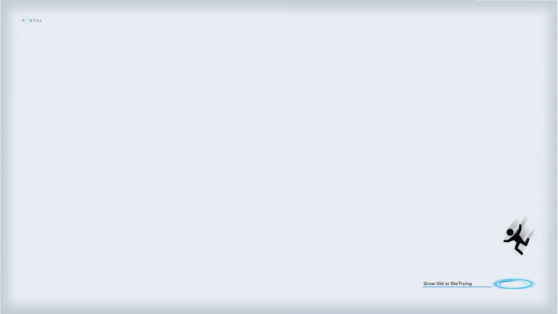 Portal game title screen