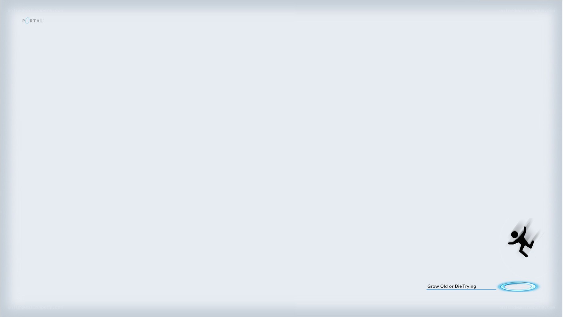 Portal game title screen