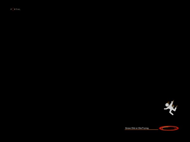 Portal game title screen