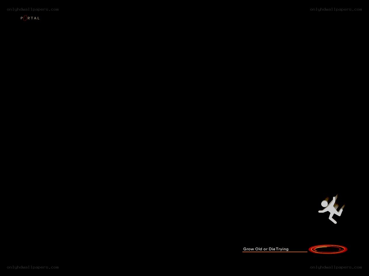 Portal game title screen