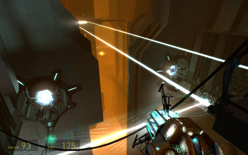 Portal gameplay scene