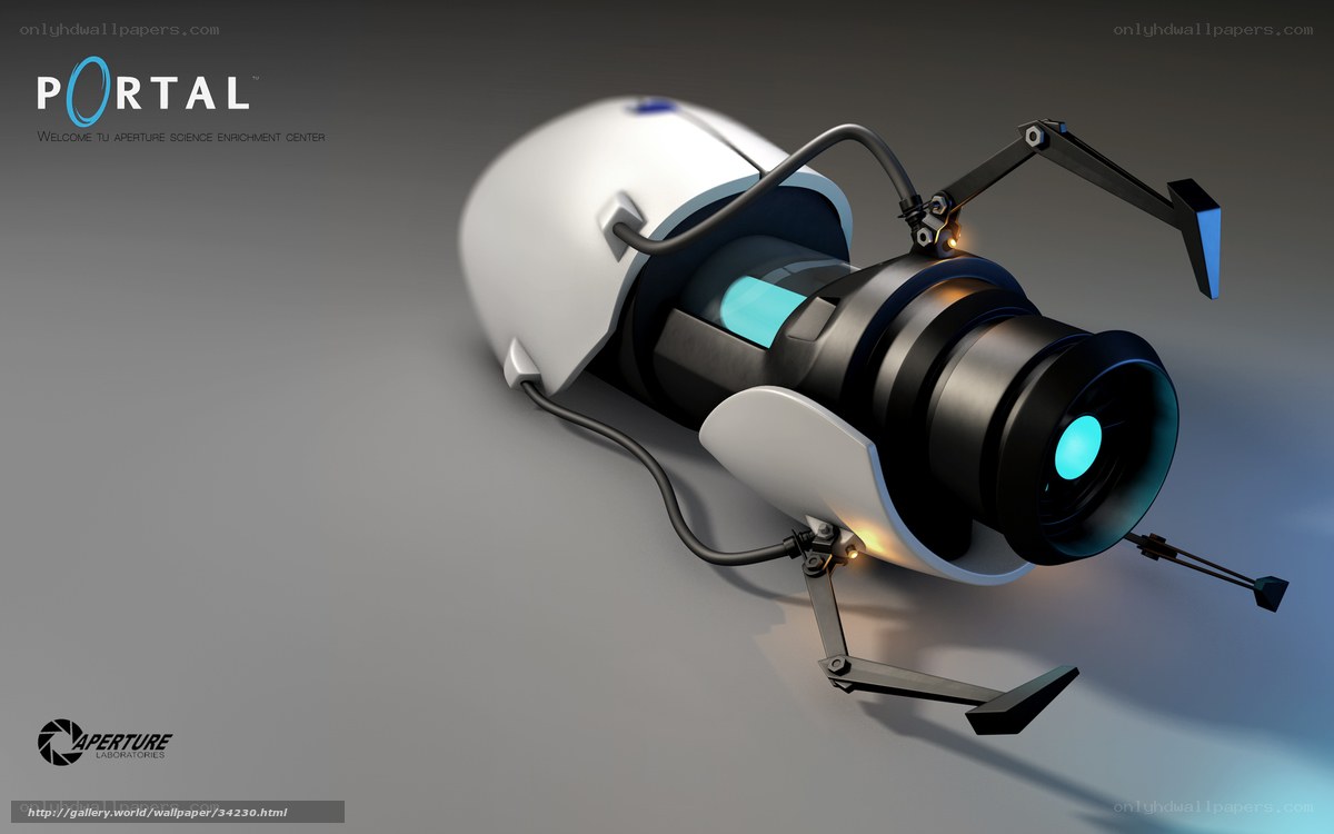 Portal gun from Aperture Science
