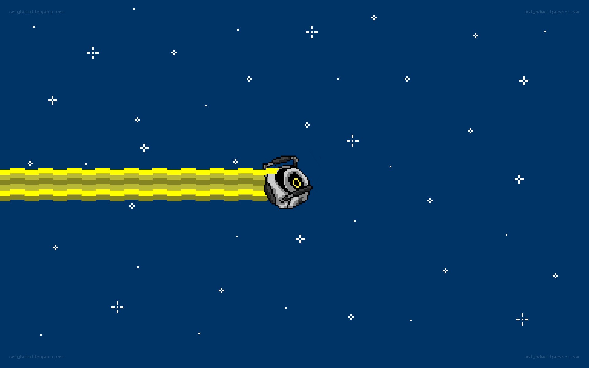 Portal gun in space