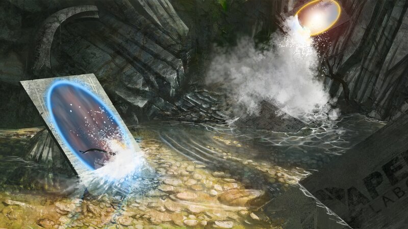 Portal in a Cave
