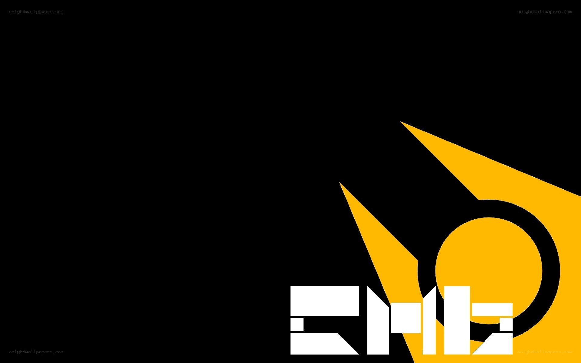 Portal logo on black background