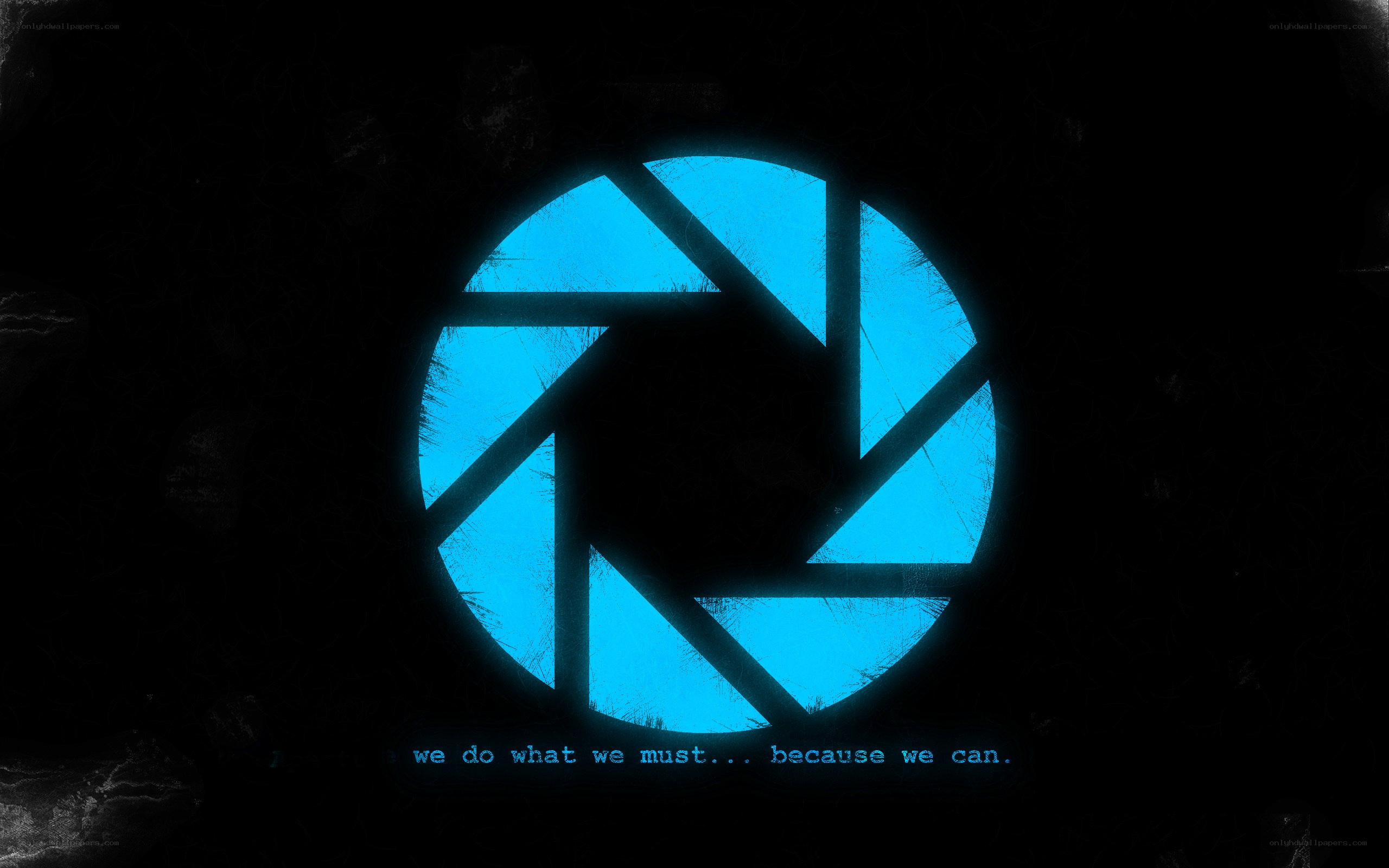 Portal logo with quote