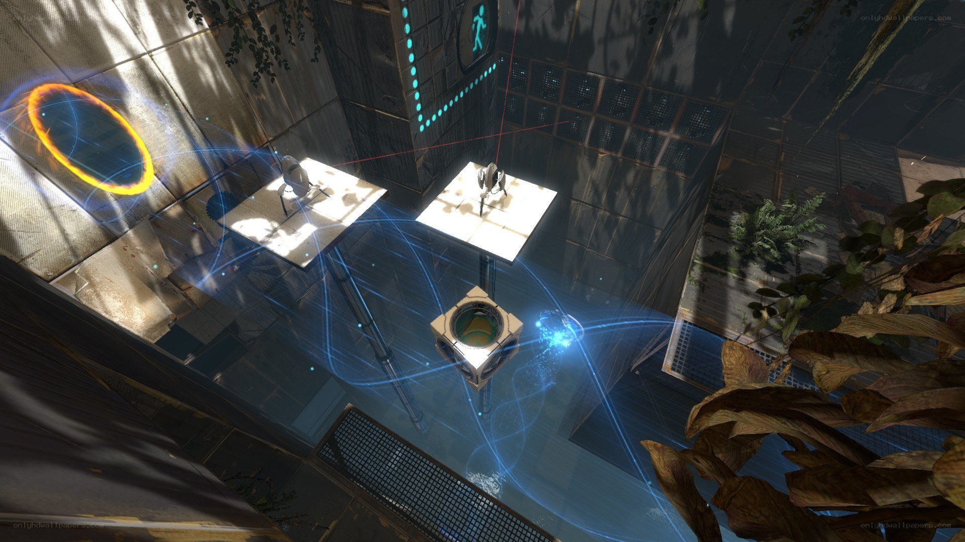 Portal puzzle chamber