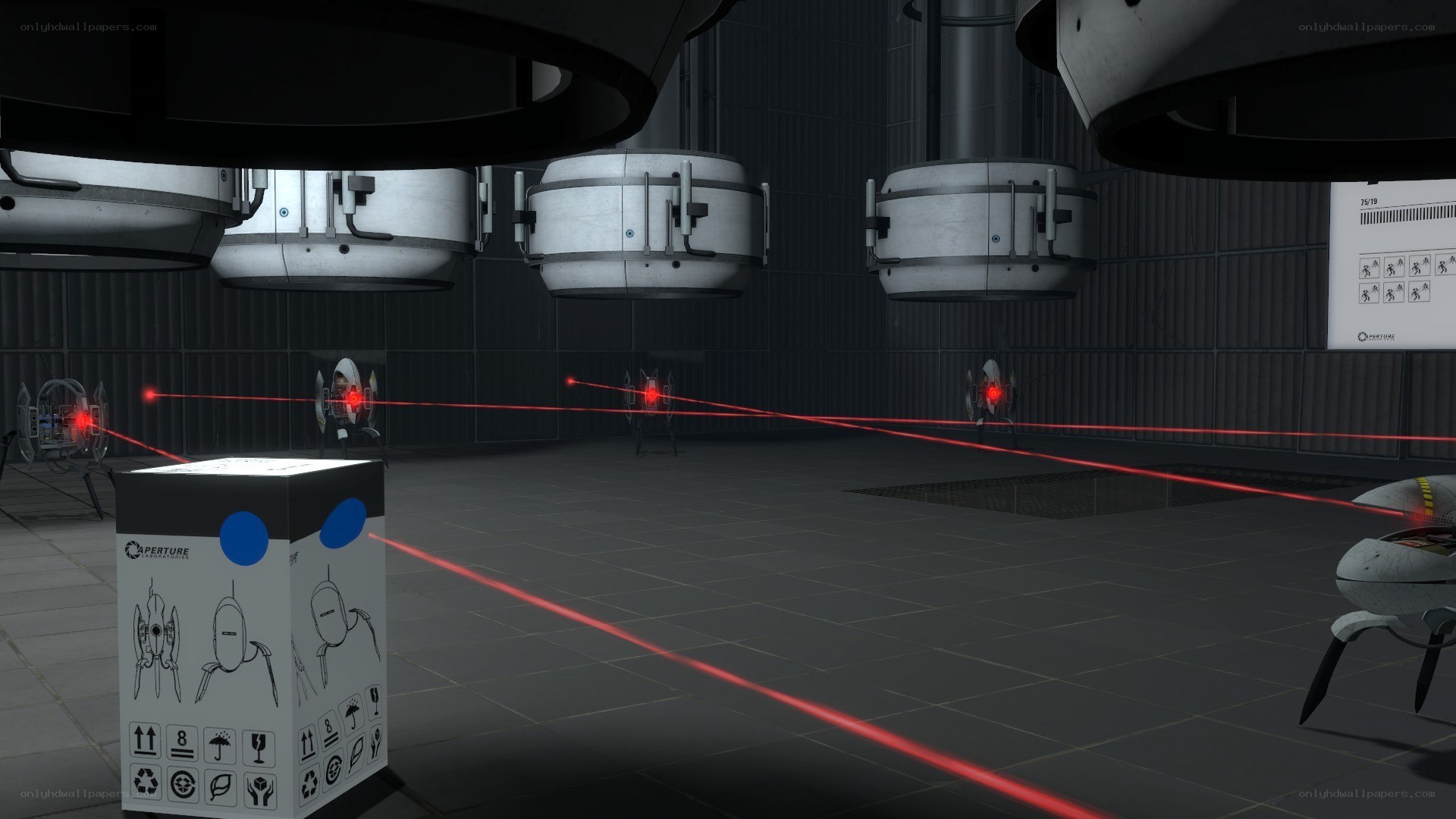 Portal puzzle chamber