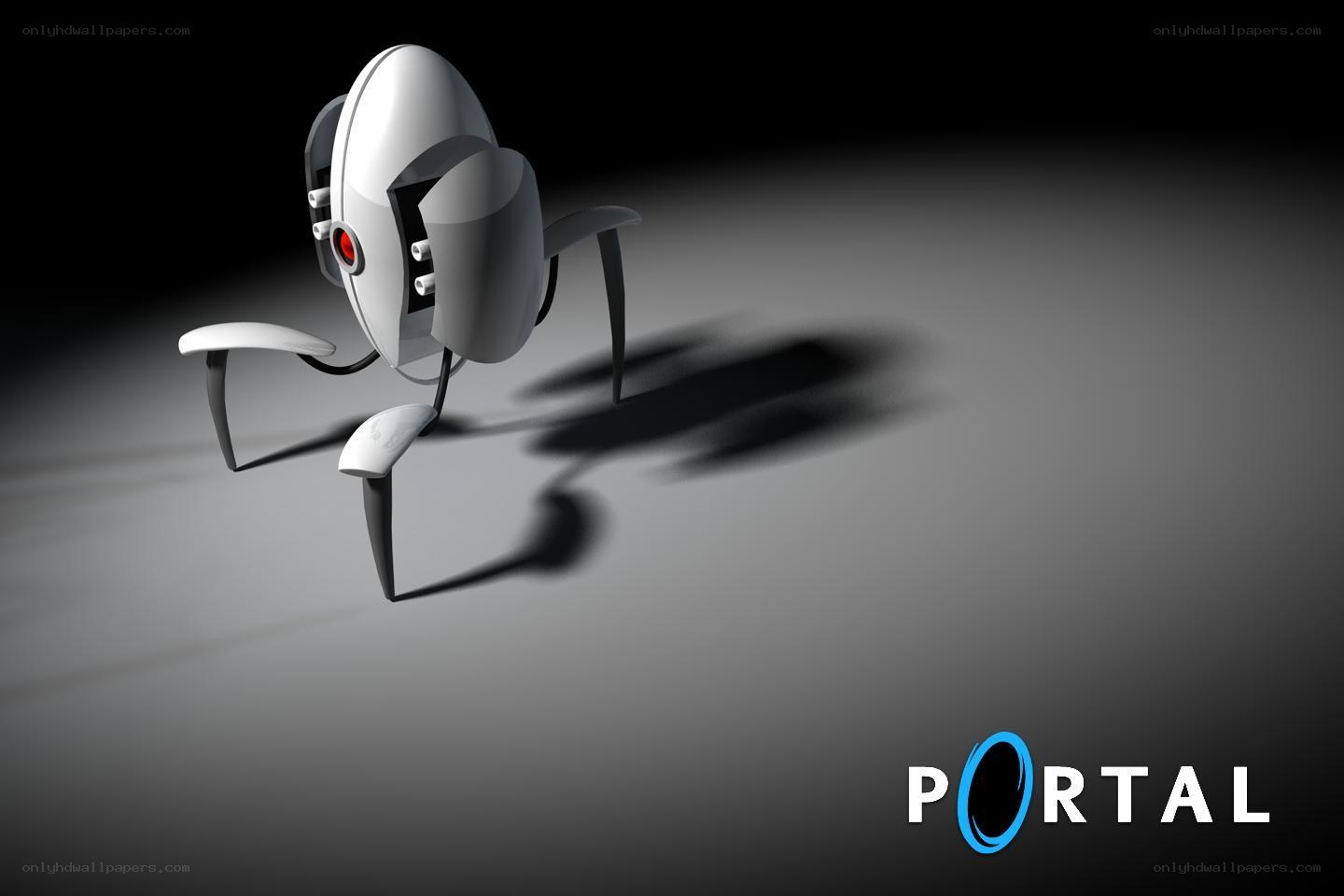Portal robot character