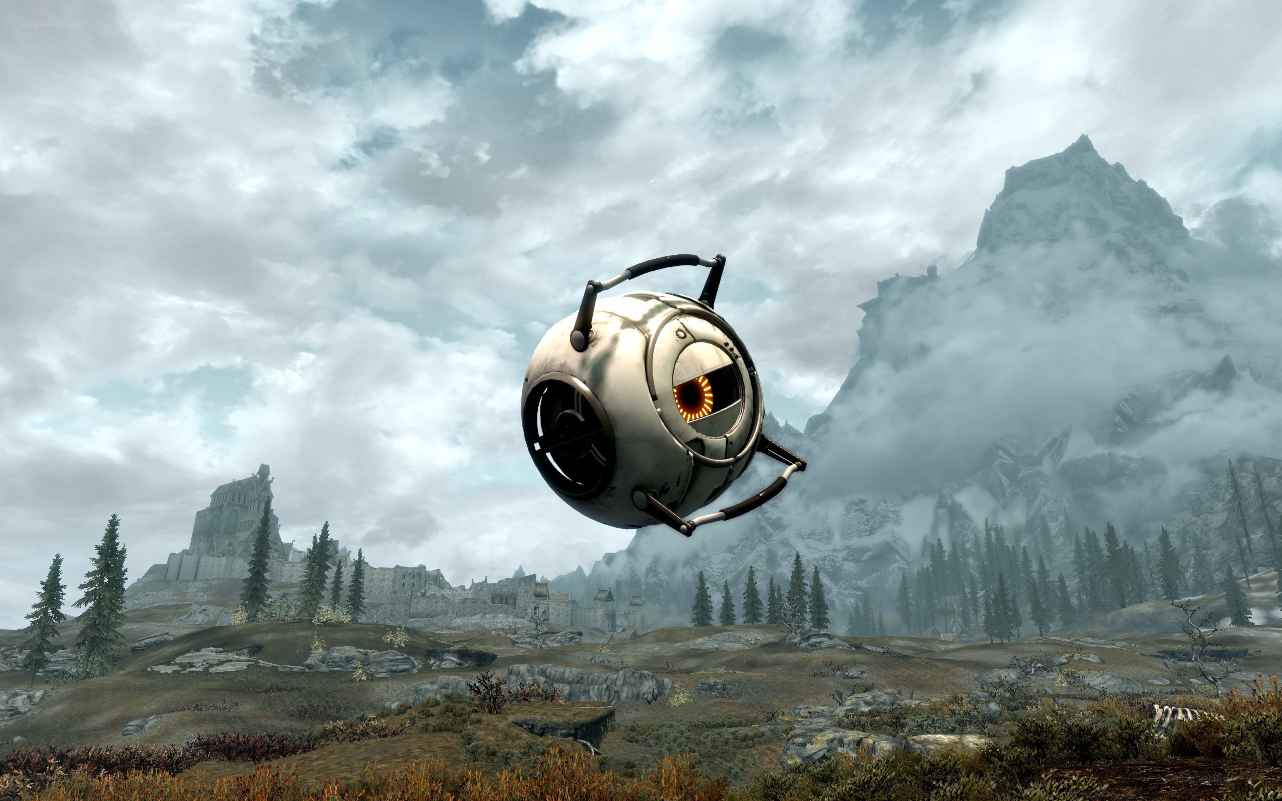 Portal robot in Skyrim