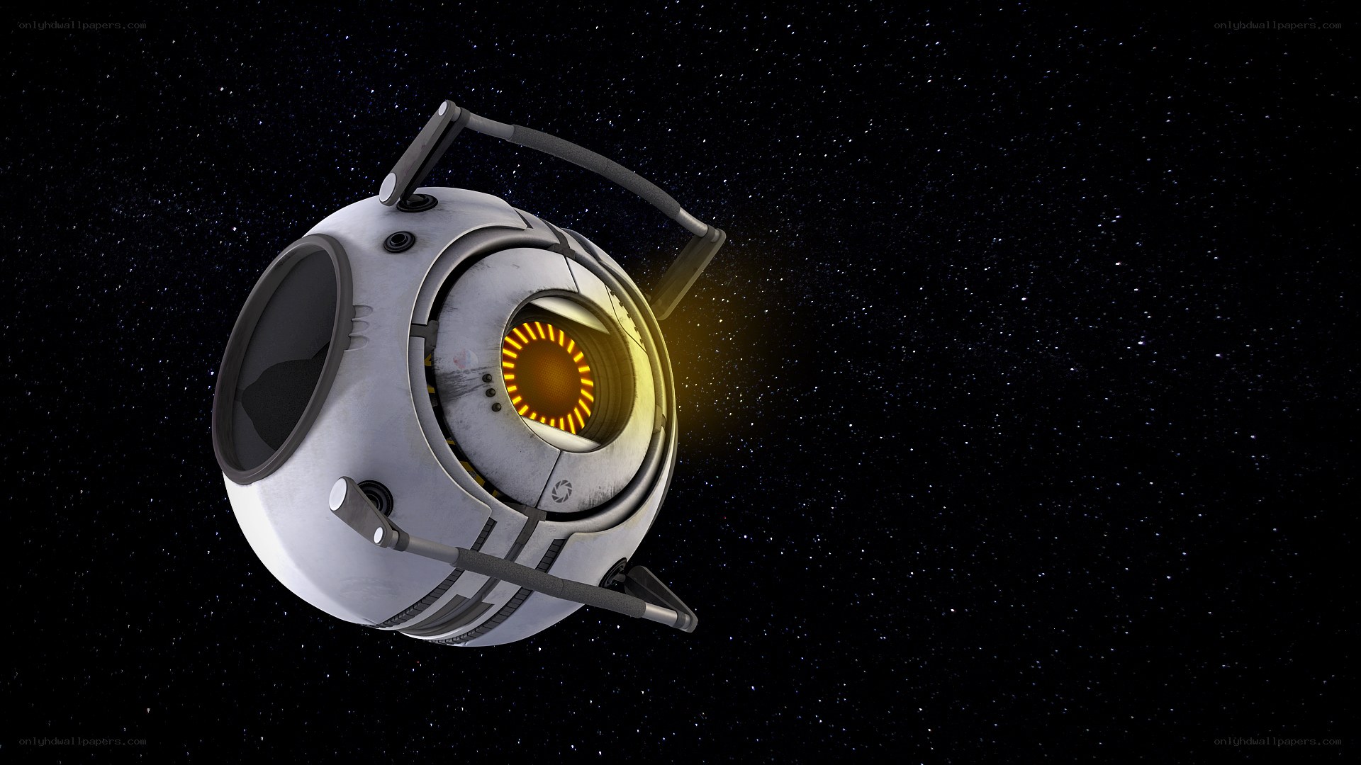 Portal robot in space