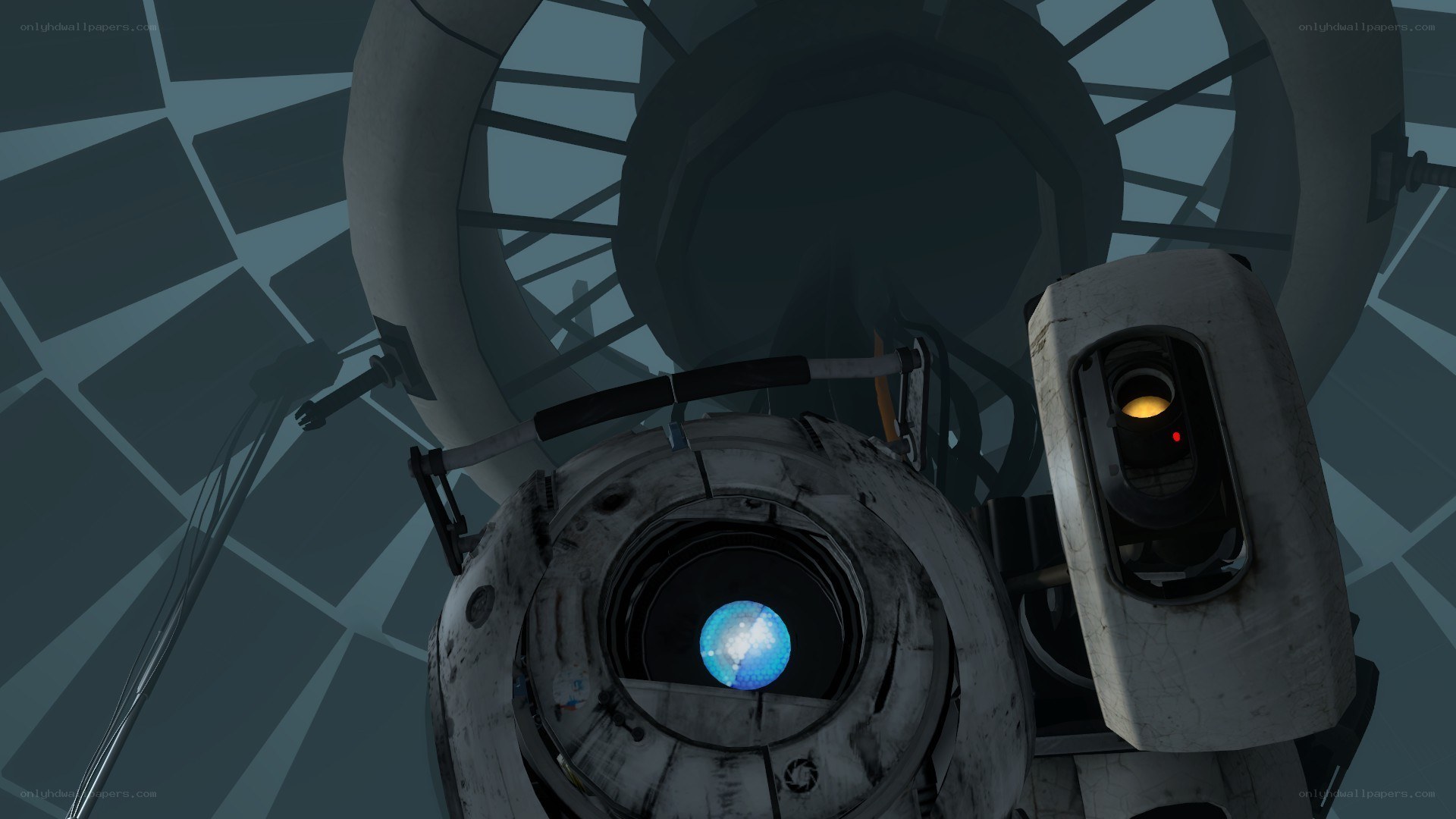 Portal robot in test chamber