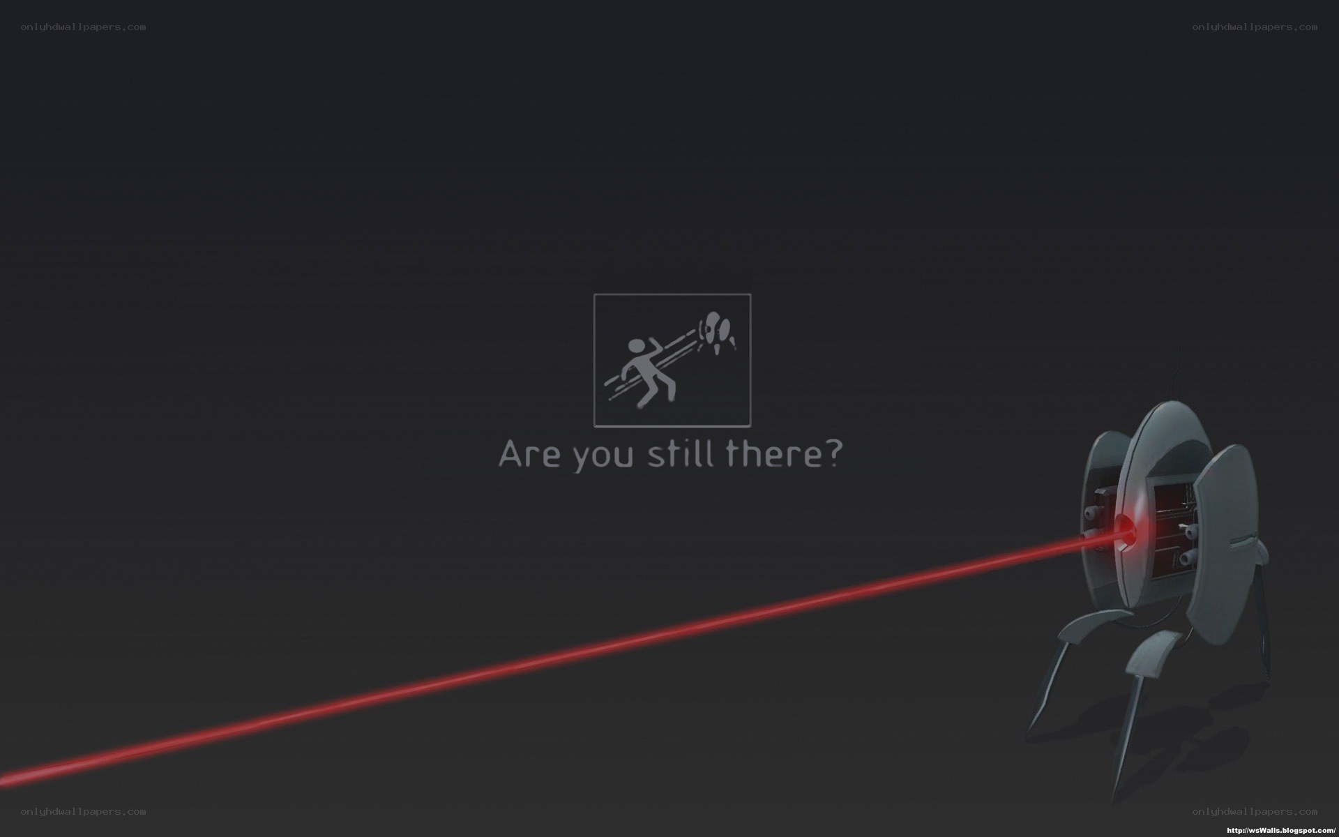Portal robot with laser