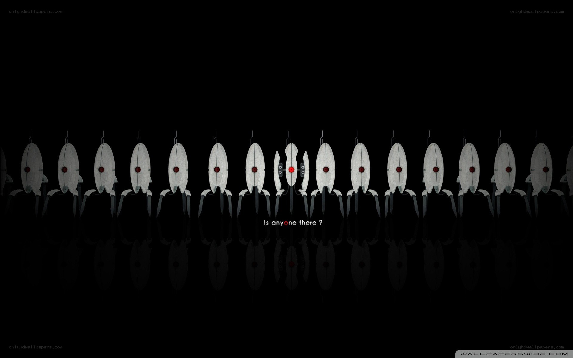 Portal robots in a line