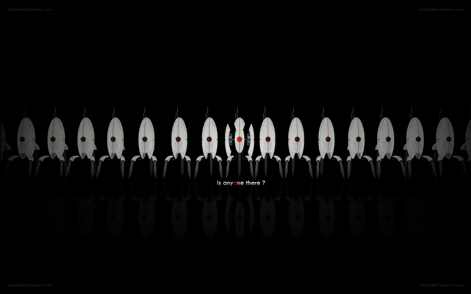 Portal robots in a line