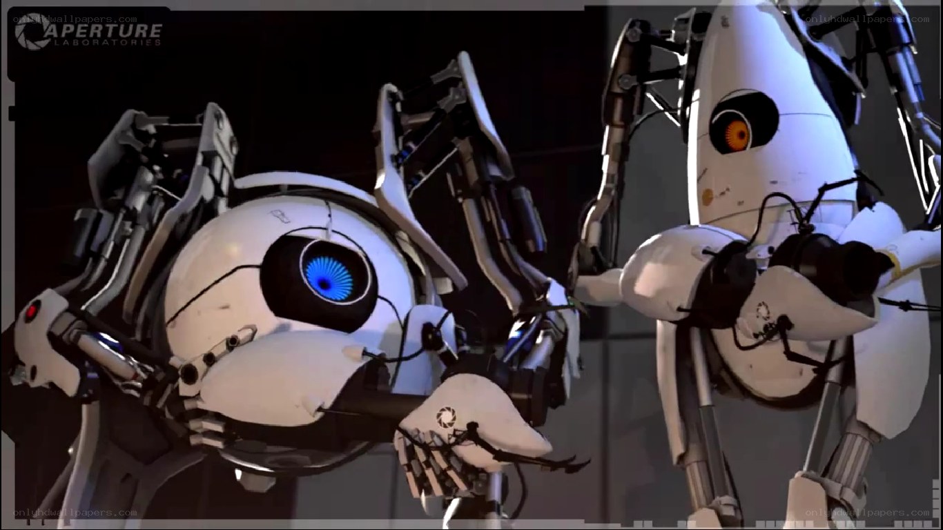 Portal robots in Aperture Labs