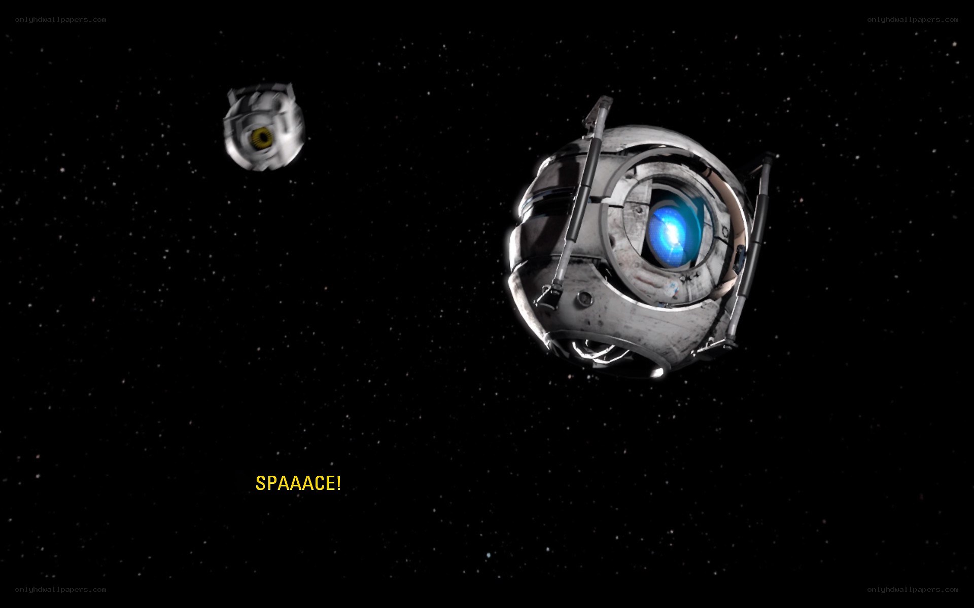 Portal robots in space
