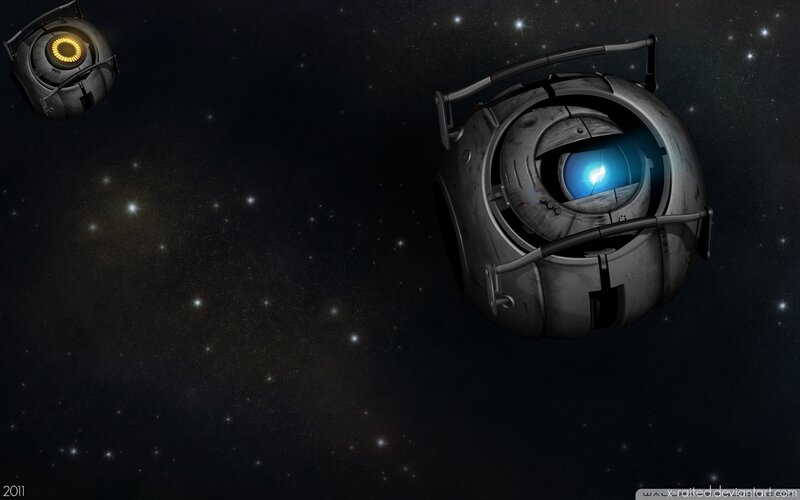 Portal robots in space
