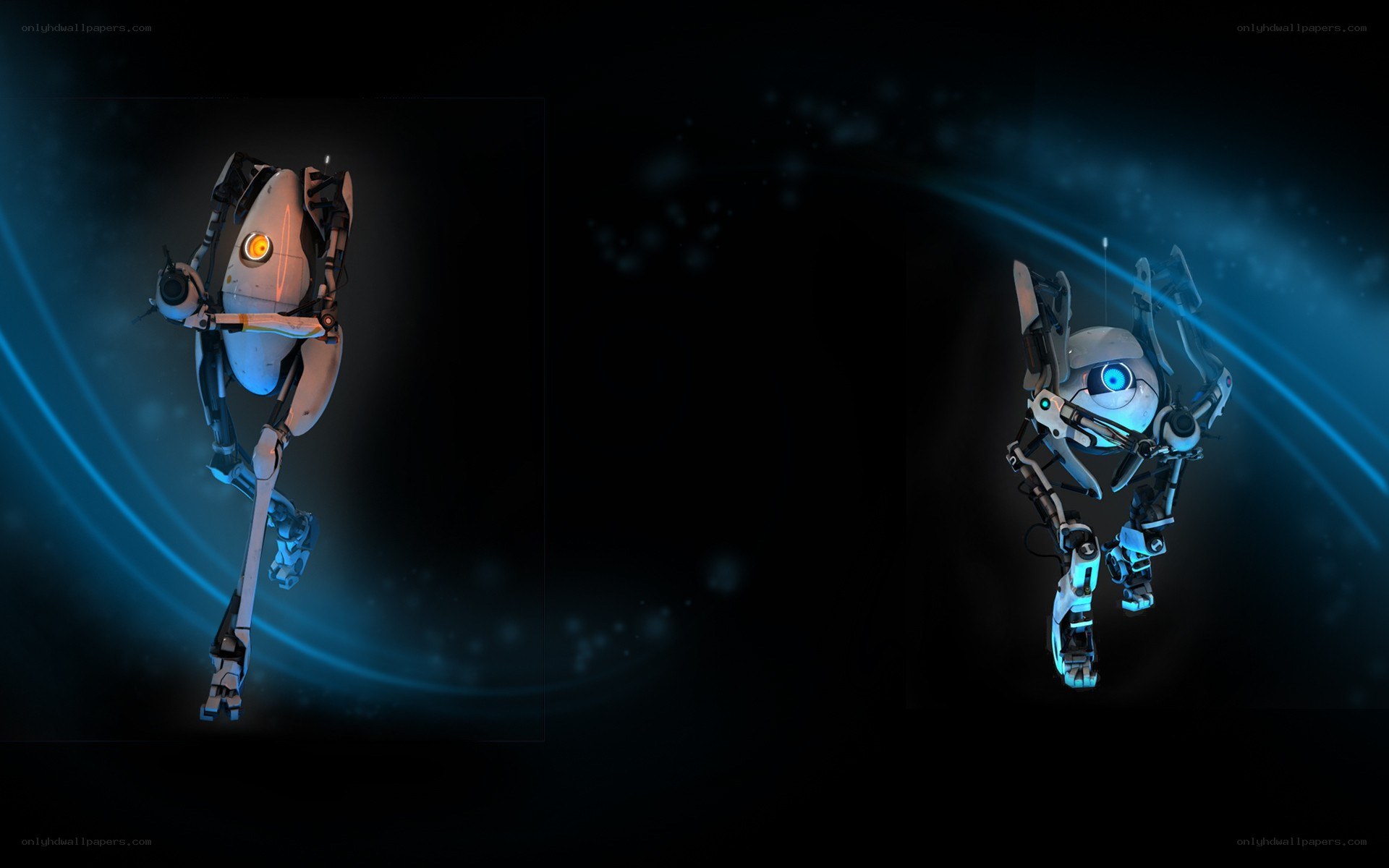 Portal robots in space