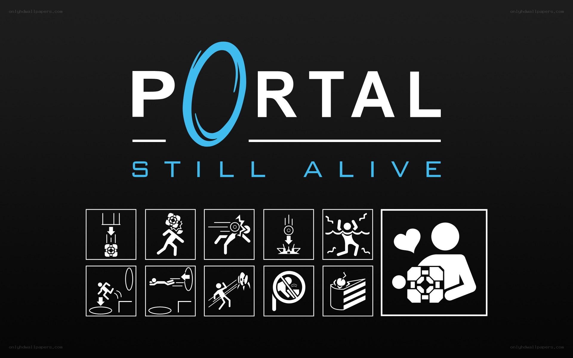 Portal: Still Alive title screen