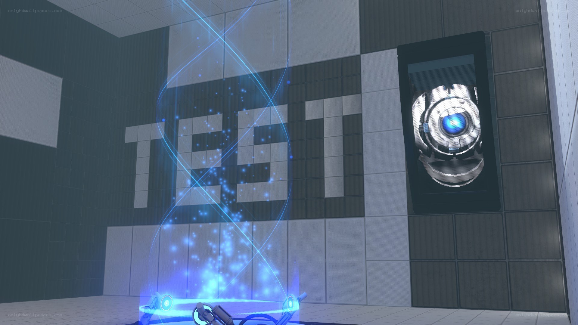 Portal test chamber