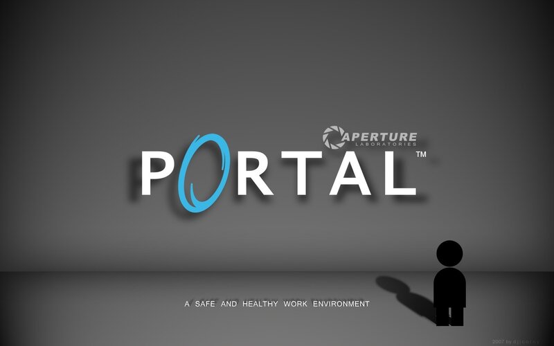 Portal title screen
