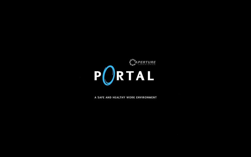 Portal title screen