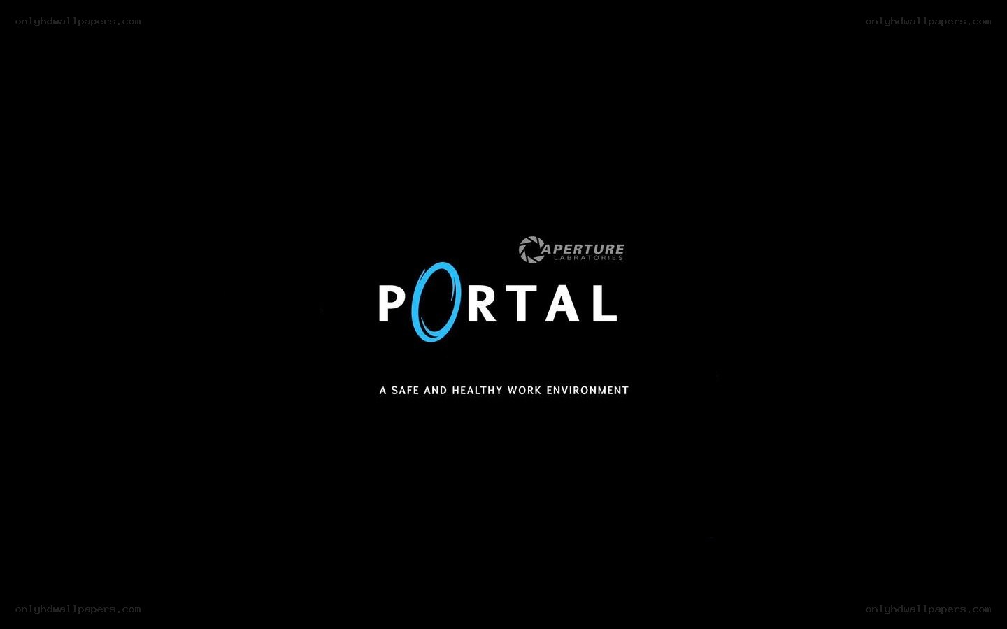 Portal title screen