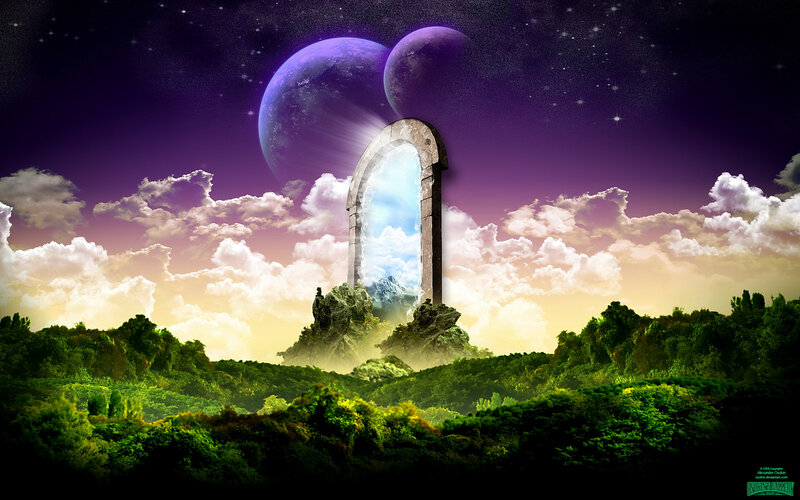 Portal to a fantastical world