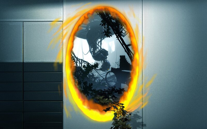 Portal to a ruined world