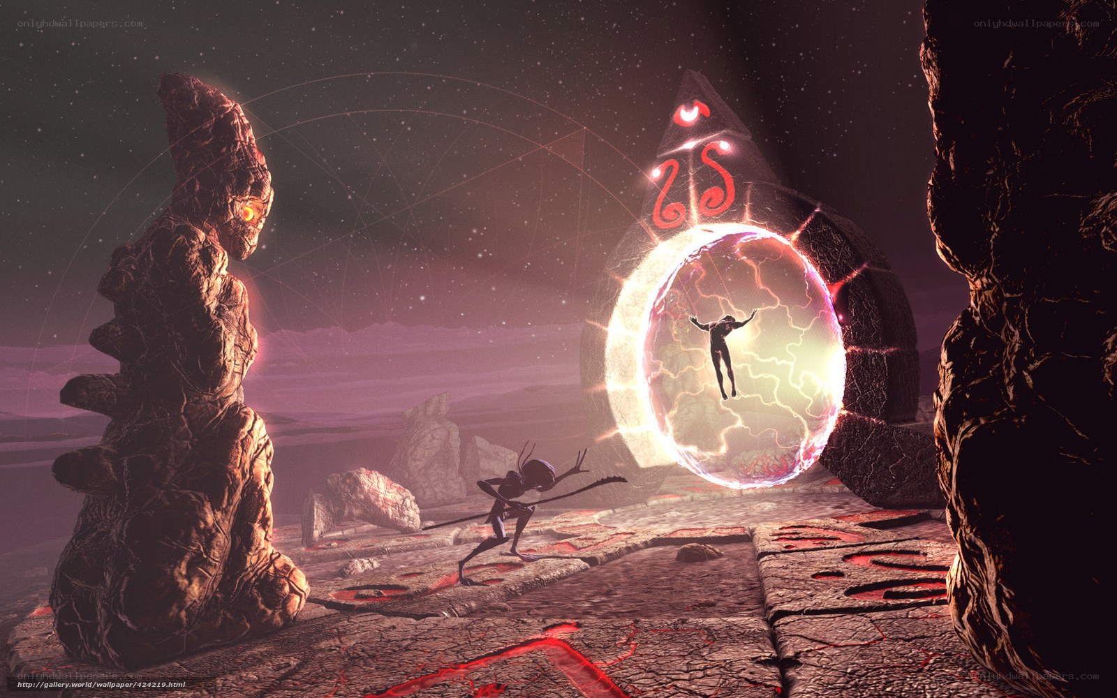 Portal to another dimension