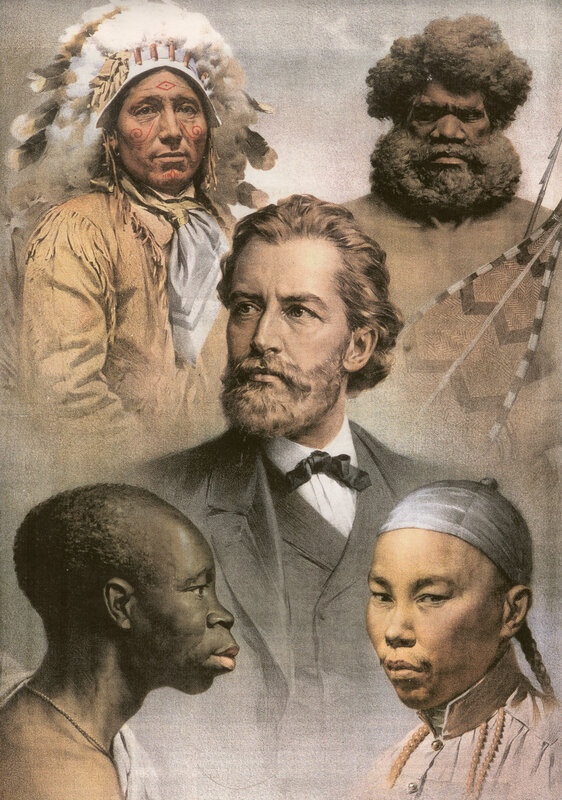 Portrait collage of diverse individuals