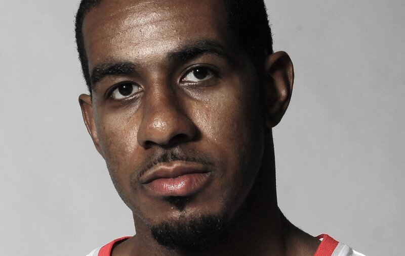portrait of a basketball player