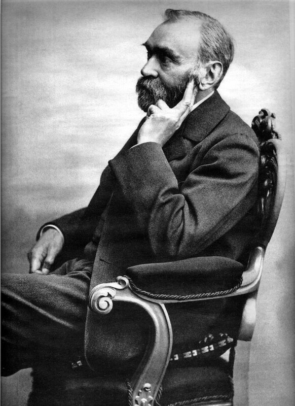 Portrait of a bearded man
