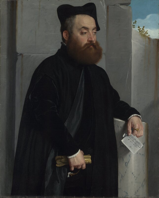 Portrait of a bearded man