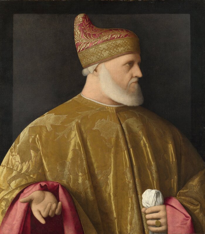 Portrait of a bearded man