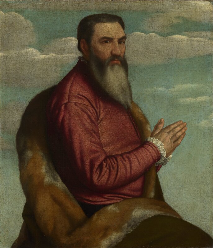 Portrait of a bearded man