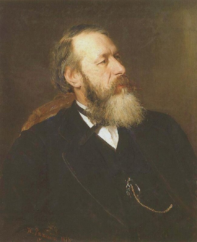 Portrait of a bearded man