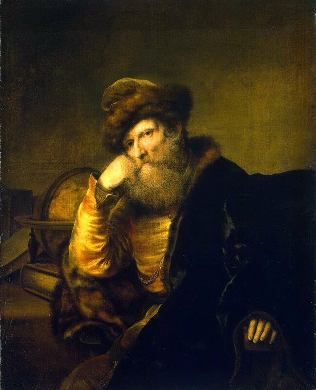 Portrait of a bearded man