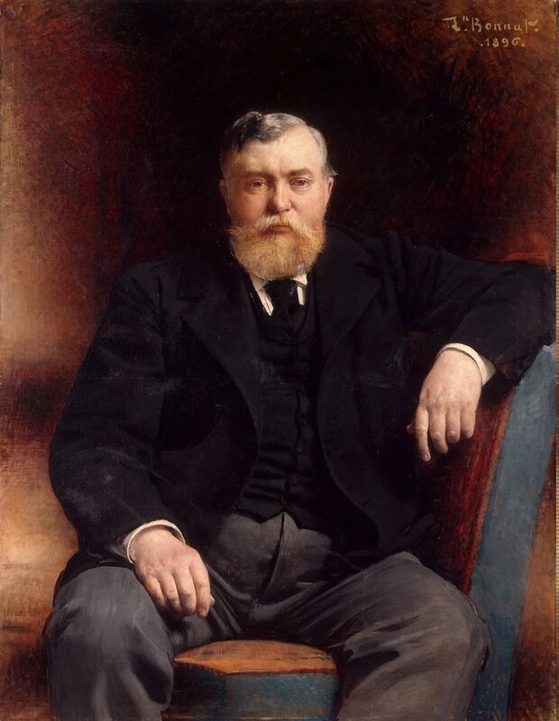 Portrait of a bearded man