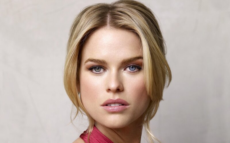 portrait of a blonde woman