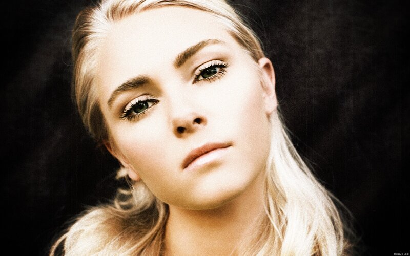 portrait of a blonde woman