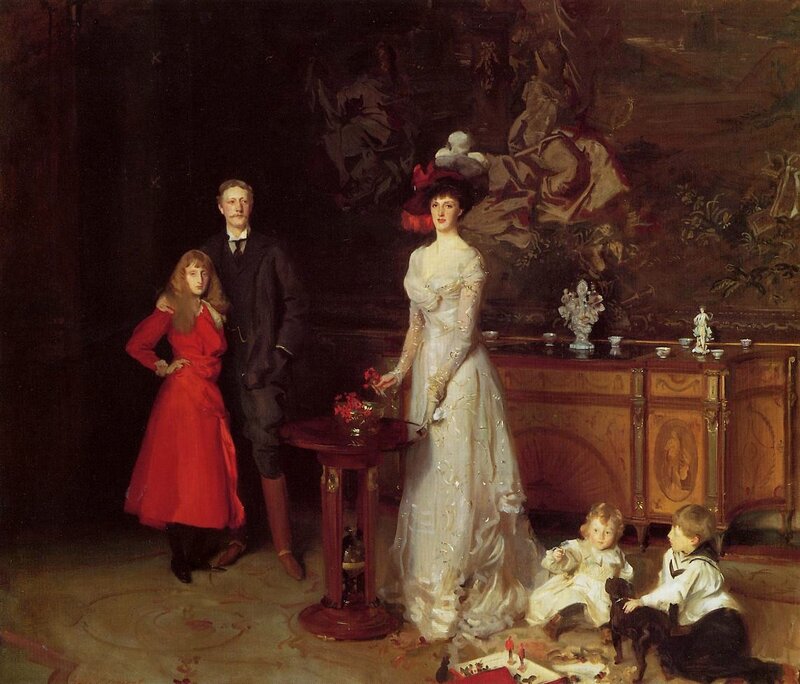 Portrait of a Family in an Interior