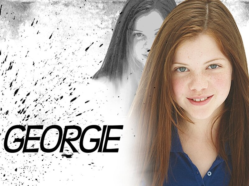 Portrait of a girl named Georgie