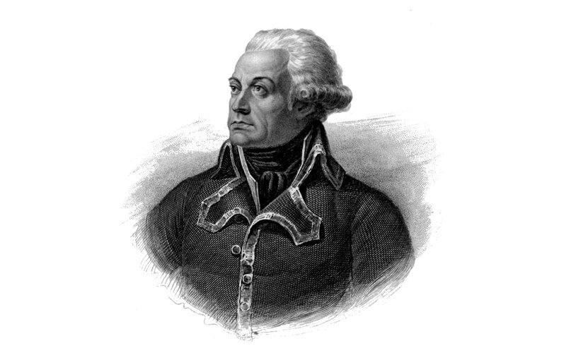 Portrait of a historical figure