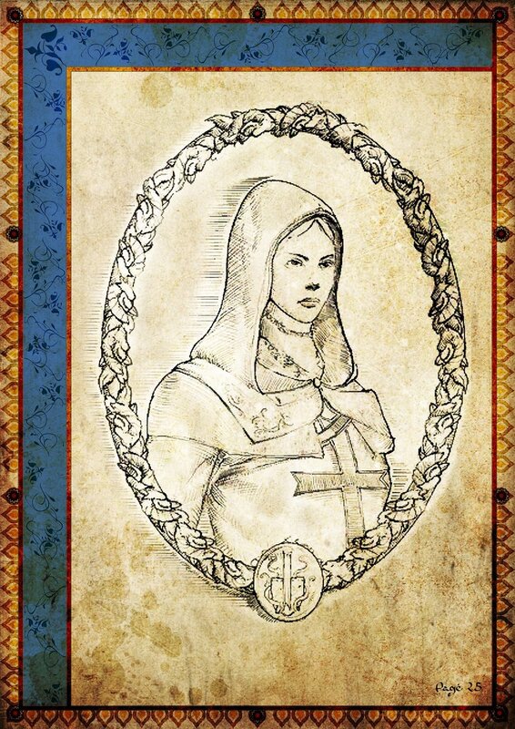 Portrait of a knight in armor