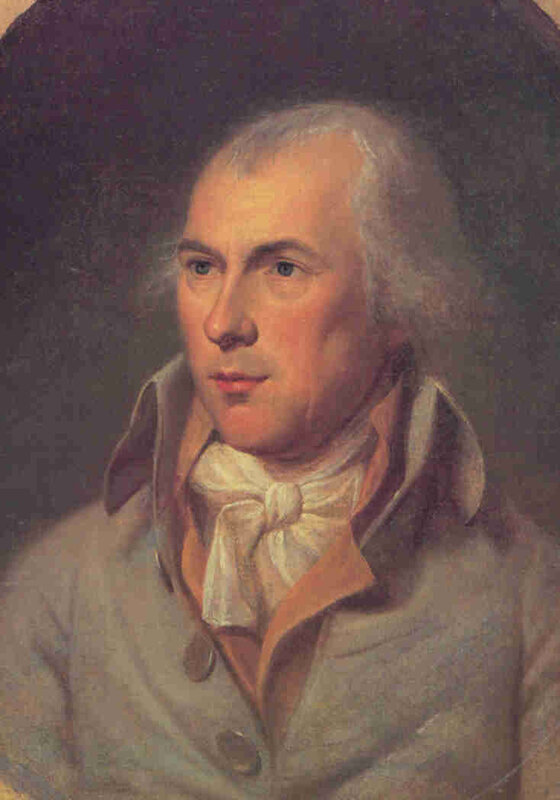 Portrait of a man in 18th-century attire
